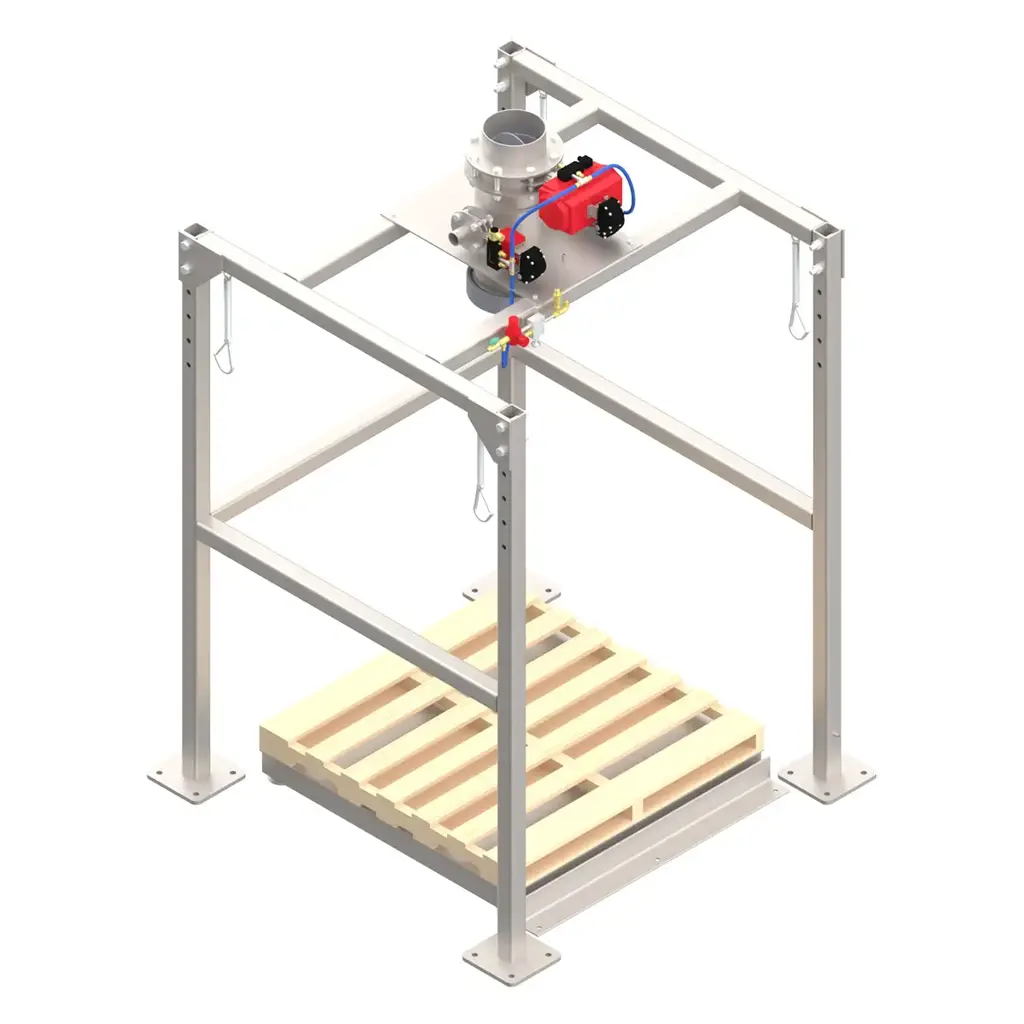 Bulk Bag Loading Frame