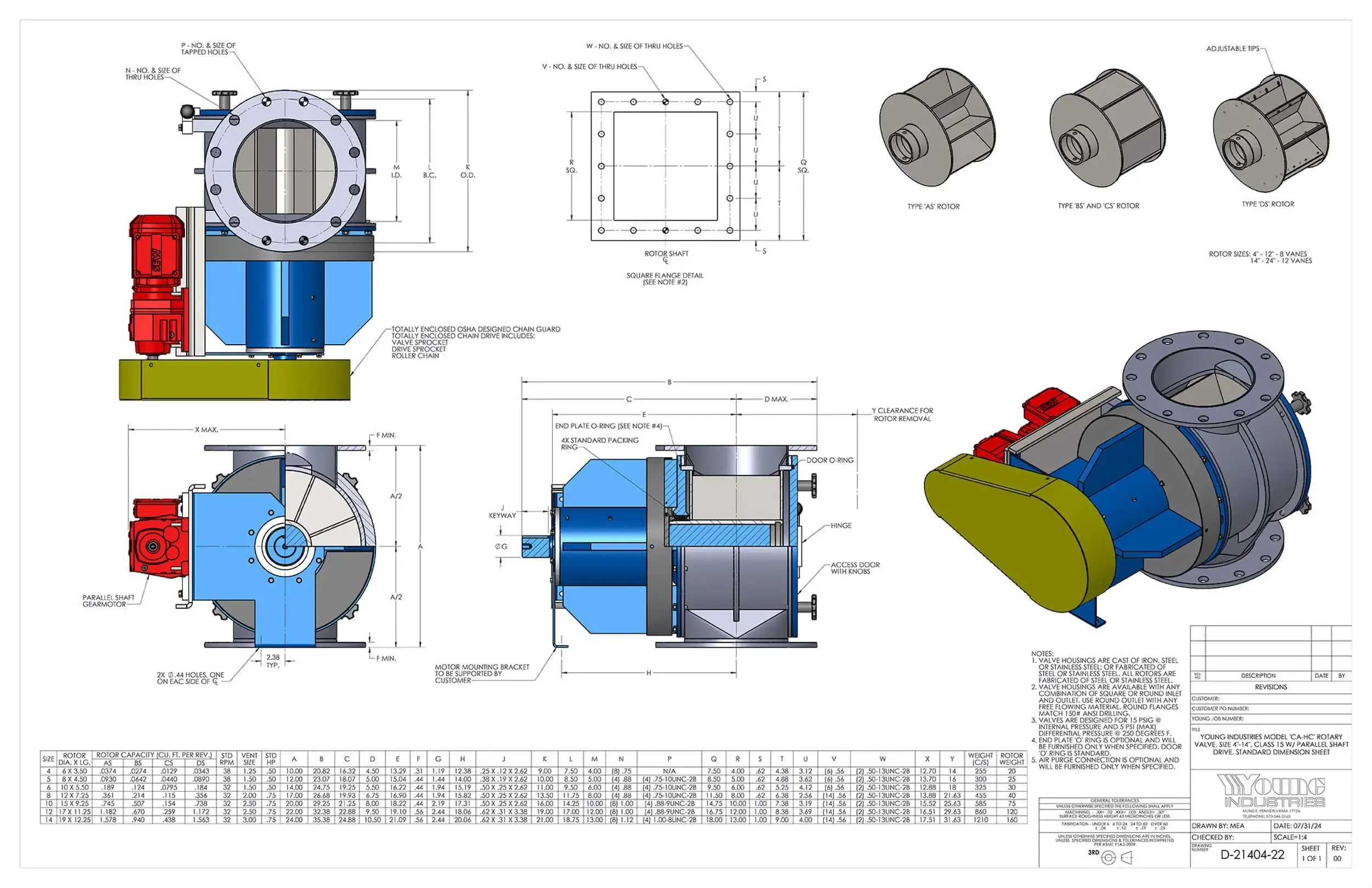 Cantilevered Drawing