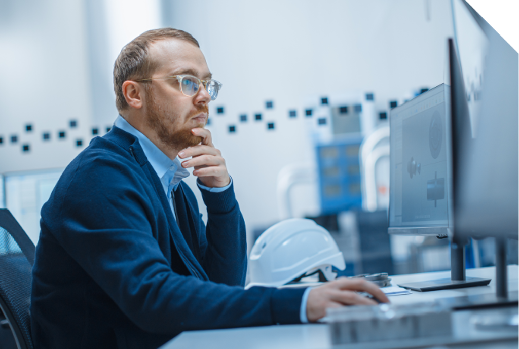 Man at Computer