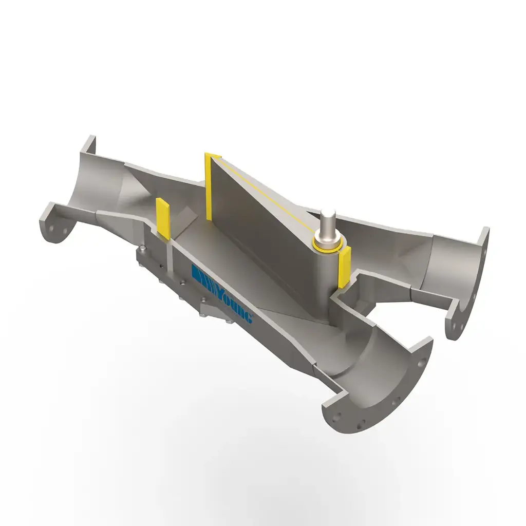 Render Model B Diverter Valve