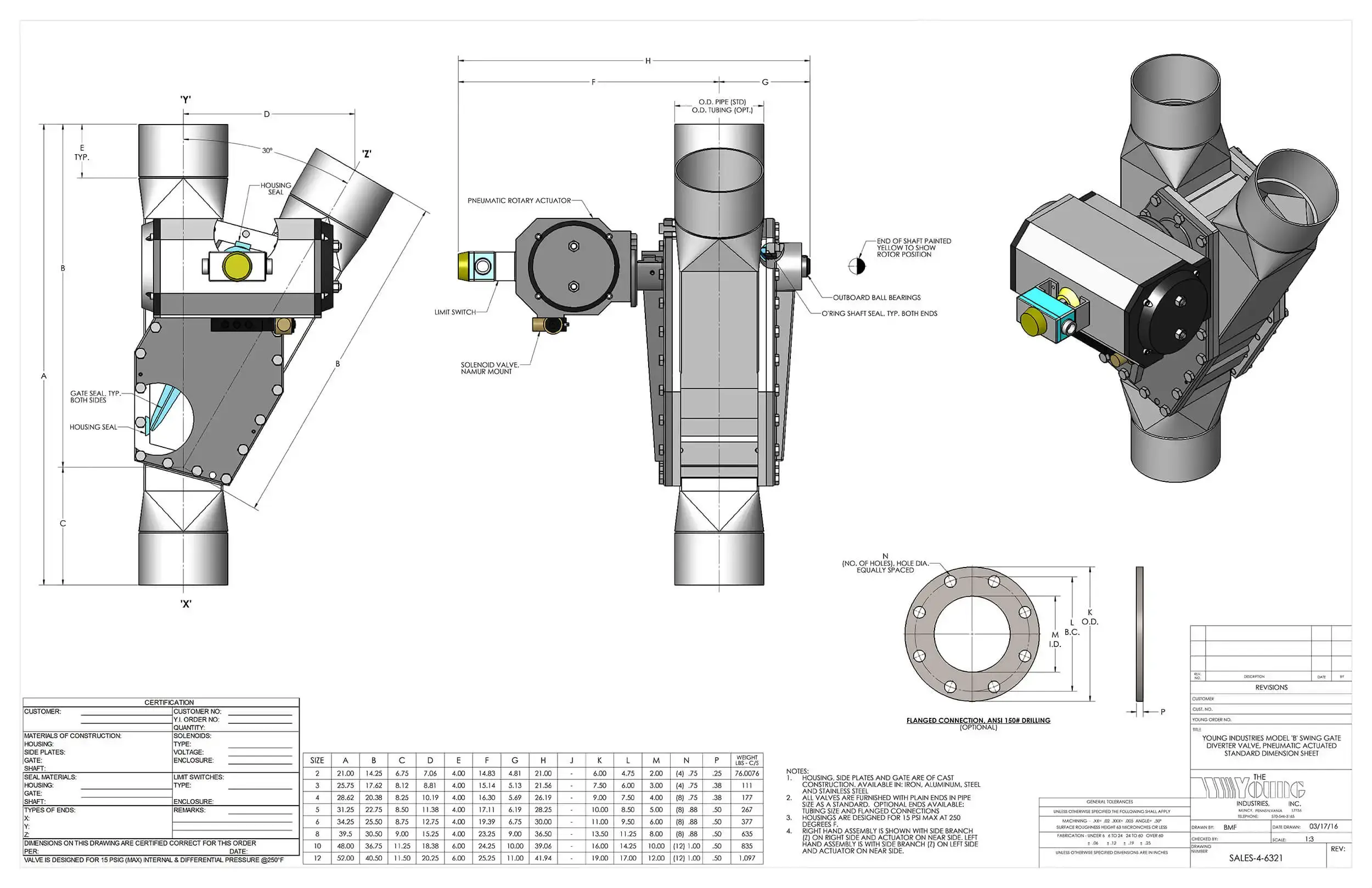 Model B Diverter Valve